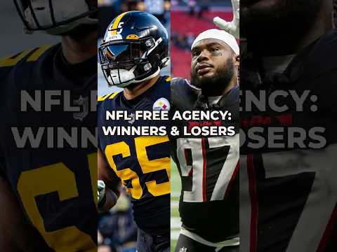 NFL Free Agency: Winners & Losers #nfl #nflnews #nflfreeagency #nflfootball