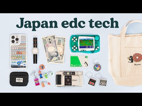 Everyday Carry Tech & Accessories I Bought in Japan!