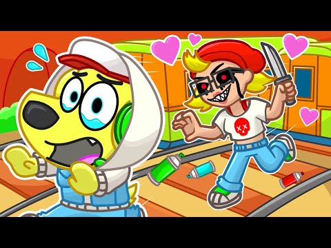 SCARY SUBWAY SURFERS CHAPTER 2! CRAZY GF, Skibidi ENDING & More!