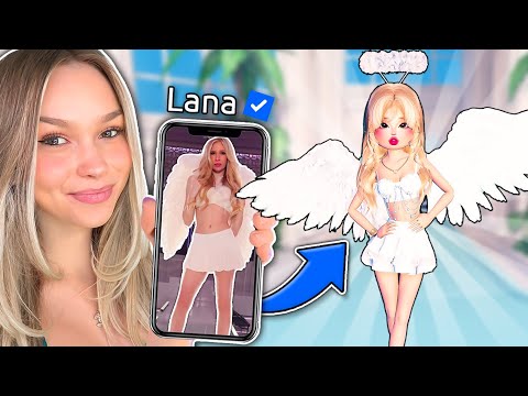 Recreating FAMOUS YOUTUBERS in Dress to Impress