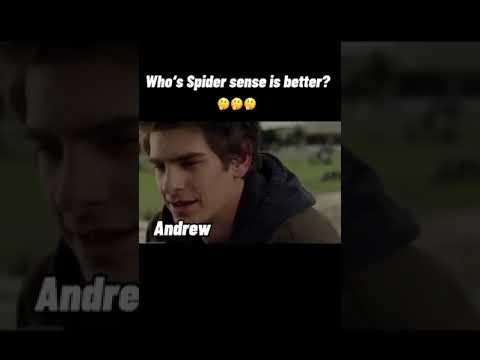 who's spider sense is better #viral #ytshorts