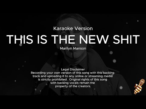 Marilyn Manson – This Is the New Shit (Karaoke Version)