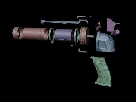 Jinx Gun for 3d printing test assembly guide