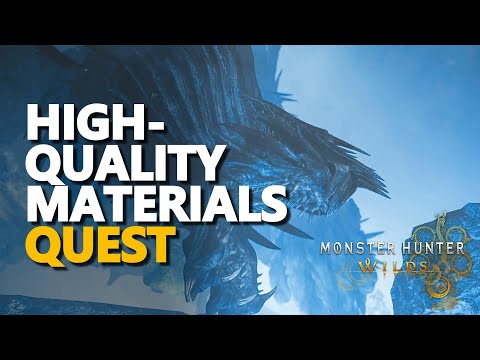 High-Quality Materials Monster Hunter Wilds