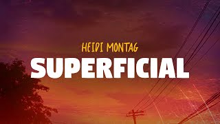 Heidi Montag - Superficial (Lyrics)