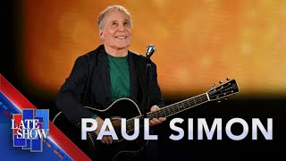 “Slip Slidin’ Away” - Paul Simon (LIVE on The Late Show)