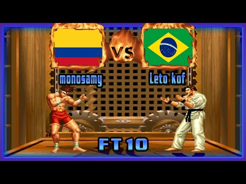 King of Fighters 95 - monosamy (COL) VS (BRA) Leto Kof [kof95] [Fightcade] [FT10] ザ・キング・オブ・ファイターズ'95