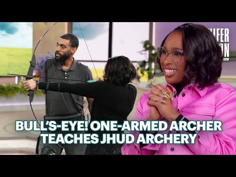 One-Armed Archer Shares Inspiring Story and Teaches JHud Archery