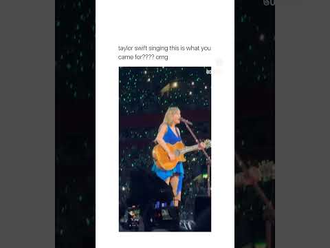 Taylor Swift Singing This is what you came for #taylorswift #shorts #ttpd #erastour