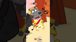 No, I Don't Want to Move Away! 😥 Rich vs Broke Friends Song  #wolfoofamily  #babysongs #shorts