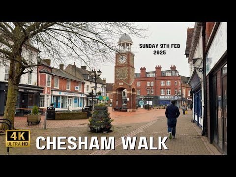 Chesham Sunday Walk | February 2025 | 4K