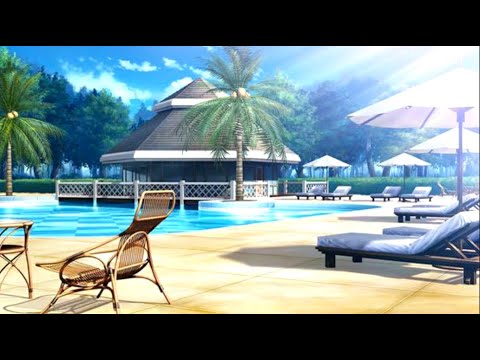 [作業用BGM]リゾート気分・南国のそよ風・作業用BGM | Relaxing Fireplace Sounds