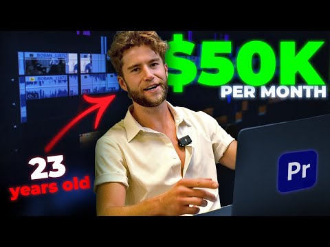 He Built A $600,000 One Person Business (with video editing)