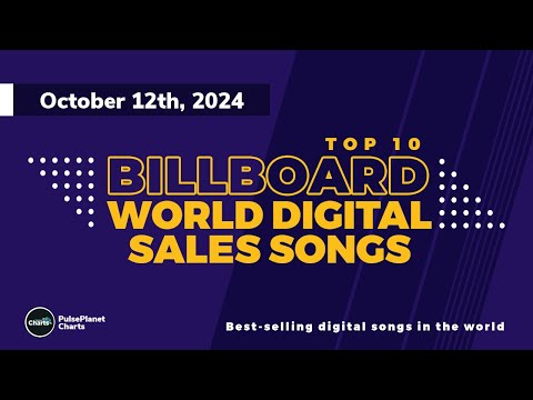 Billboard World Digital Song Sales Top 10 (October 12th, 2024)