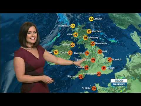 Amanda Houston ITV Weather 2017 07 06