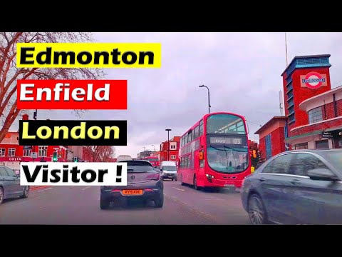 An Afternoon at Edmonton in North London, Enfield, London, England