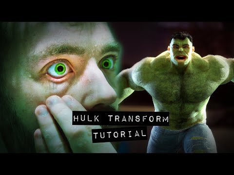 Hulk VFX Transform | Blender Tutorial