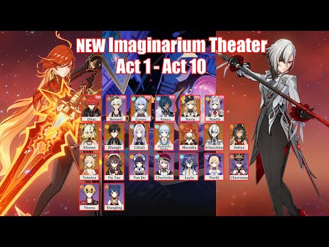 New Imaginarium Theater Act 1 - Act 10 | Genshin Impact 5.3