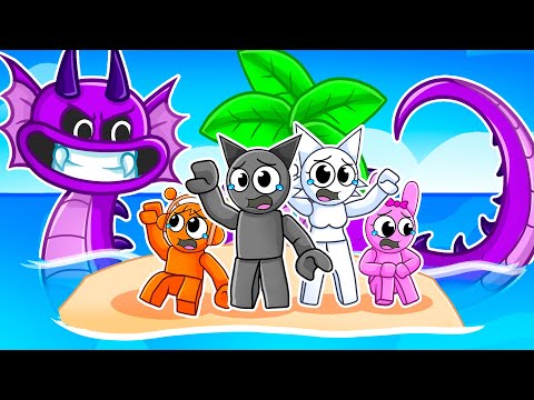 Surviving on SPRUNKI ISLAND in Roblox!