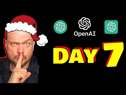 [DAY 7] OpenAI Live Stream | 12 days of OpenAI Releases and Demos 🎅❄️🎄