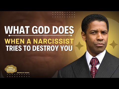 What God Does When a Narcissist Tries to Destroy You | Denzel Washington Motivation