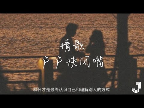 盧盧快閉嘴 - 情歌 【动态歌词 Lyrics】