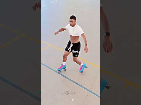 POV: The drone caught you spinning🌪️🛼 #rollerskating #lar0nbest #ciao #outdoorskating