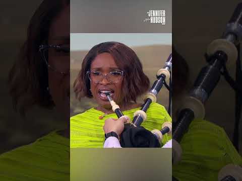 JHud learns to play the bagpipes!