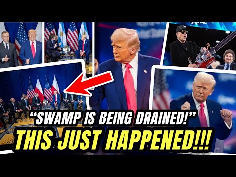 🚨TRUMP BREAKS INTERNET WITH CPAC SPEECH ROASTING DEMOCRATS & SAYING "SWAMP IS NOW BEING DRAINED"