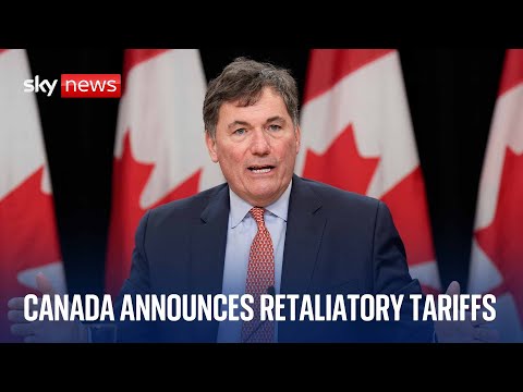 Canada announces retaliatory tariffs against US