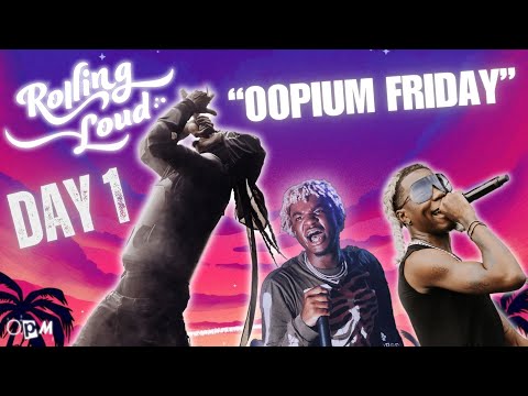 “Opium Friday” At Rolling Loud 2023 Miami Day 1 Vlog Playboi Carti, Destroy Lonely, Ken Carson