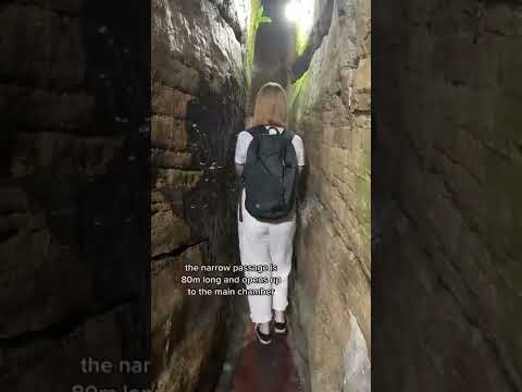 80m Tiny Tunnel to this Temple in TAIWAN  #shorts