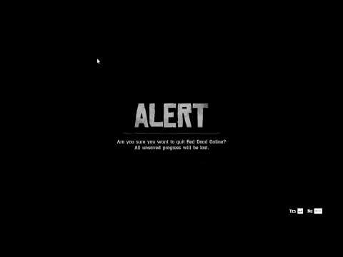 Red Dead Online - Moonshiner Delivery Black Screen Bug