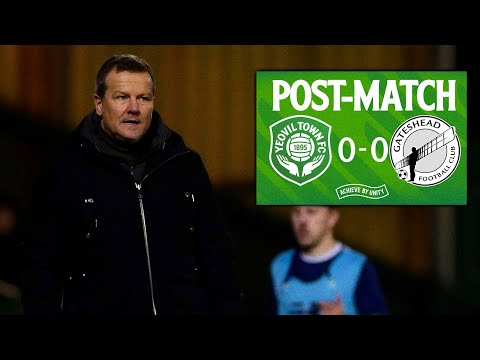 Post-Match | Mark Cooper | Gateshead