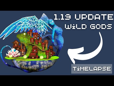 Minecraft 1.19 Build: The Wild Gods [Timelapse]