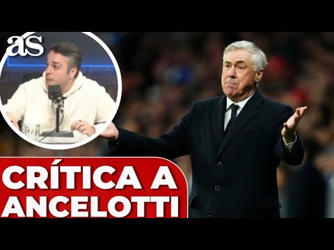 ELOY LECINA carga contra CARLO ANCELOTTI: "El Madrid tiene un problema de entrenador"