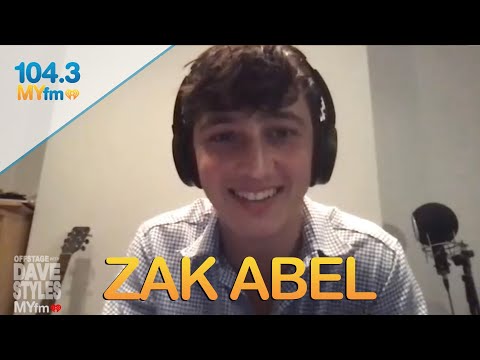 Zak Abel talks "Be Kind", writing songs in the shower, and more!