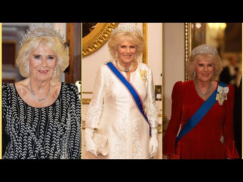 Queen Camilla pf British Most Expensive Jewelry Collection #royalfamily #fashion