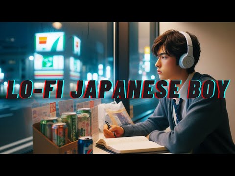 Kombinis give me the peace that I need - Lo-fi hip-hop study session 📚 lofi japanese boy