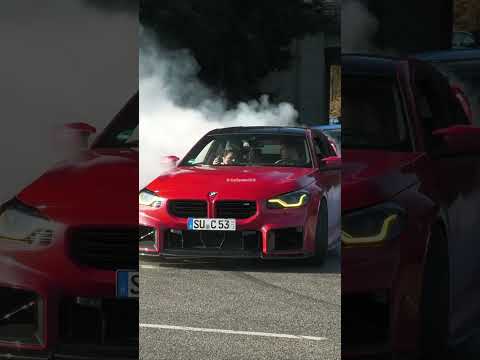 CRAZY BMW M2 G87 Burnout at Nürburgring!