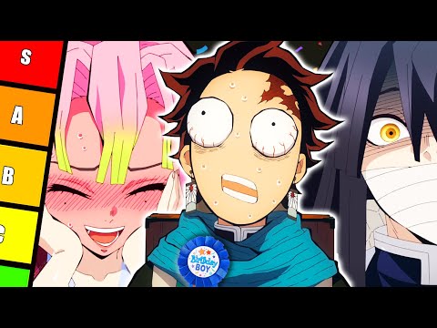 Ranking Demon Slayer Characters as Party Guests 🎉! | Tier List