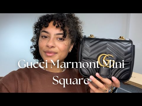 Gucci Marmont Mini Square Review