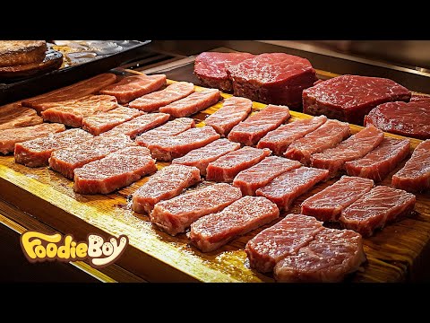 Best Ever Korean-style Pork Dishes!! Grilled Pork BBQ, Pork Cutlet, Pork Buger