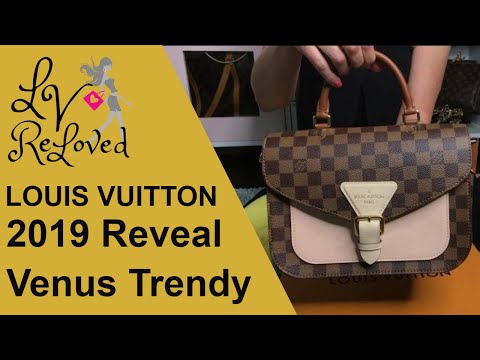 Unboxing Louis Vuitton Sac BEAUMARCHAIS Trendy Crossbody. Damier Ebene Venus Beauty Reveal LVSS19