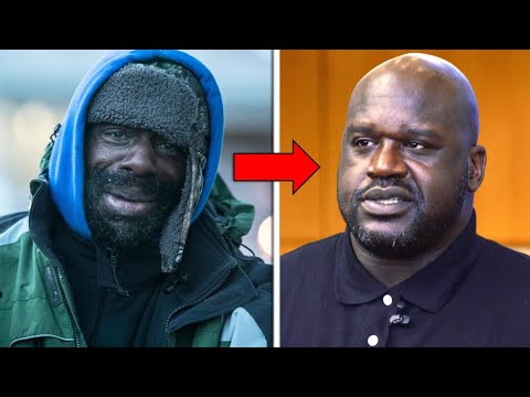 Homeless man asks Big Shaq "can you give me 1$" Big Shaq's response is Shocking