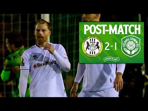 Post-Match | Josh Sims | Forest Green Rovers