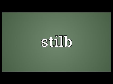 Stilb Meaning