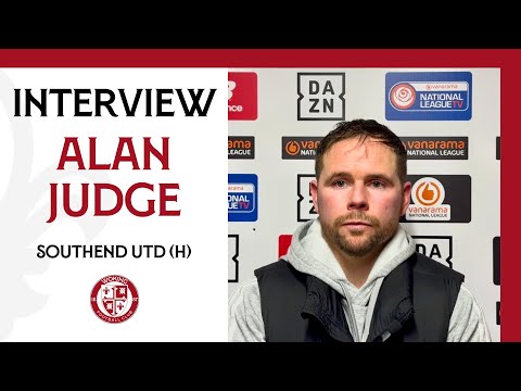 Woking 0-0 Southend Utd | Alan Judge Interview