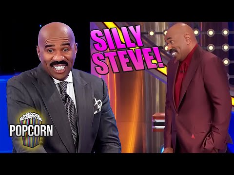 Answers ALREADY On The Board! Steve Harvey LOSES It on Family Feud!