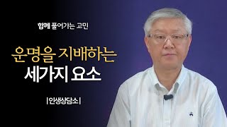 운명을 지배하는 세가지 요소  | 조상공양이 필요한 이유 | 新인생상담소 |